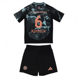 Børn FC Bayern München Fodboldsæt 2024-25 Joshua Kimmich #6 Udebanetrøje