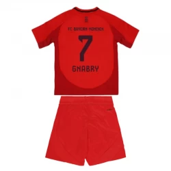 Børn FC Bayern München Serge Gnabry #7 Fodboldtrøjer 2024-25 Hjemmebanesæt