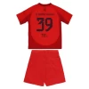 Børn FC Bayern München Tel #39 Fodboldtrøjer 2024-25 Hjemmebanesæt