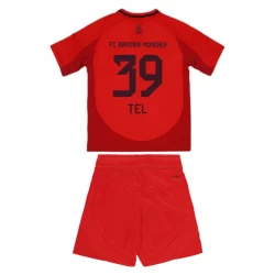 Børn FC Bayern München Tel #39 Fodboldtrøjer 2024-25 Hjemmebanesæt