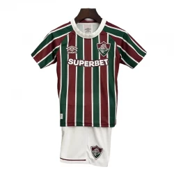 Børn Fluminense Fodboldtrøjer 2025-26 Hjemmebanesæt