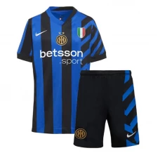 Børn Inter Milan Fodboldtrøjer 2024-25 Hjemmebanesæt