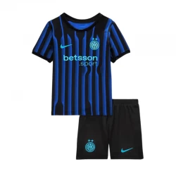 Børn Inter Milan Fodboldtrøjer 2025-26 Hjemmebanesæt