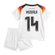 Børn Jamal Musiala #14 Tyskland Fodboldsæt EM 2024 Hjemmebanetrøje