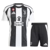 Børn Juventus FC Fodboldtrøjer 2024-25 Save The Children Hjemmebanesæt
