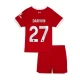 Børn Liverpool FC Darwin #27 Fodboldtrøjer 2023-24 Hjemmebanesæt