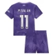 Børn Liverpool FC Fodboldtrøjer Mohamed Salah #11 2023-24 Tredjesæt