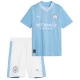 Børn Manchester City Kevin De Bruyne #17 Fodboldtrøjer 2023-24 Hjemmebanesæt