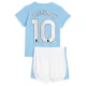 Børn Manchester City Jack Grealish #10 Fodboldtrøjer 2023-24 Hjemmebanesæt