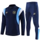 Børn Manchester City Træningsjakke Sæt 2023-24 Blå