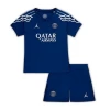 Børn Paris Saint-Germain PSG Fodboldtrøjer 2025-26 Fourthsæt