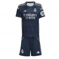 Børn Real Madrid Fodboldsæt 2025-26 Udebanetrøje