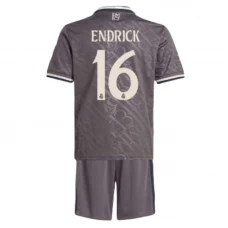 Børn Real Madrid Fodboldtrøjer Endrick #16 2024-25 Tredjesæt