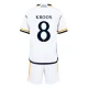 Børn Real Madrid Toni Kroos #8 Fodboldtrøjer 2023-24 Hjemmebanesæt
