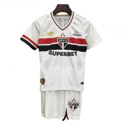 Børn São Paulo FC Fodboldtrøjer 2025-26 Hjemmebanesæt