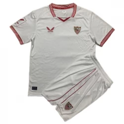 Børn Sevilla FC Fodboldtrøjer 2023-24 Hjemmebanesæt