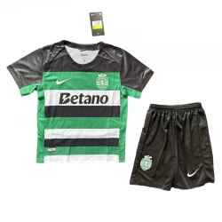 Børn Sporting Lisbon CP Fodboldtrøjer 2024-25 Hjemmebanesæt