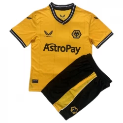 Børn Wolverhampton Wanderers Fodboldtrøjer 2023-24 Hjemmebanesæt