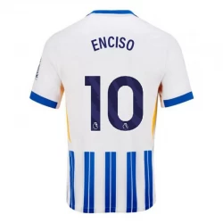 Brighton Hove Albion Enciso #10 Fodboldtrøjer 2024-25 Hjemmebanetrøje Mænd