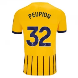 Brighton Hove Albion Fodboldtrøjer 2024-25 Peupion #32 Udebanetrøje Mænd
