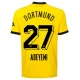 BVB Borussia Dortmund Adeyemi #27 Fodboldtrøjer 2023-24 Hjemmebanetrøje Mænd