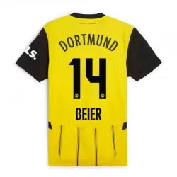 BVB Borussia Dortmund Beier #14 Fodboldtrøjer 2024-25 Hjemmebanetrøje Mænd