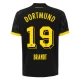 BVB Borussia Dortmund Fodboldtrøjer 2023-24 Brandt #19 Udebanetrøje Mænd