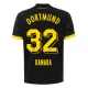 BVB Borussia Dortmund Fodboldtrøjer 2023-24 Kamara #32 Udebanetrøje Mænd
