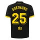 BVB Borussia Dortmund Fodboldtrøjer 2023-24 Sule #25 Udebanetrøje Mænd