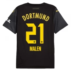 BVB Borussia Dortmund Fodboldtrøjer 2024-25 Donyell Malen #21 Udebanetrøje Mænd