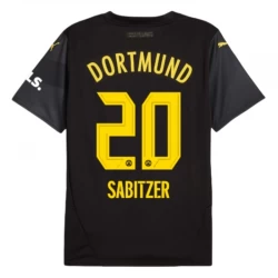 BVB Borussia Dortmund Fodboldtrøjer 2024-25 Sabitzer #20 Udebanetrøje Mænd