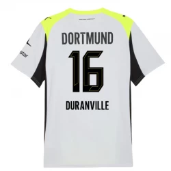 BVB Borussia Dortmund Fodboldtrøjer 2025-26 Duranville #16 Udebanetrøje Mænd