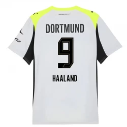 BVB Borussia Dortmund Fodboldtrøjer 2025-26 Erling Haaland #9 Udebanetrøje Mænd