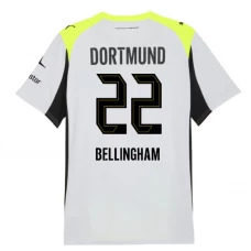 BVB Borussia Dortmund Fodboldtrøjer 2025-26 Jude Bellingham #22 Udebanetrøje Mænd