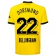 BVB Borussia Dortmund Jude Bellingham #22 Fodboldtrøjer 2023-24 Hjemmebanetrøje Mænd