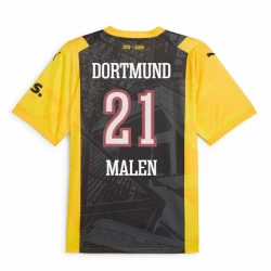 BVB Borussia Dortmund Malen #21 Fodboldtrøjer 2024-25 Special Hjemmebanetrøje Mænd