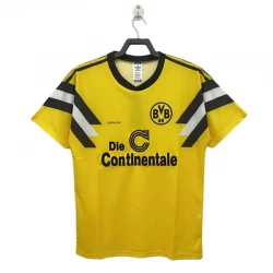 BVB Borussia Dortmund Retro Trøje 1989-90 Hjemmebane Mænd
