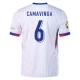 Camavinga #6 Frankrig Fodboldtrøjer EM 2024 Udebanetrøje Mænd