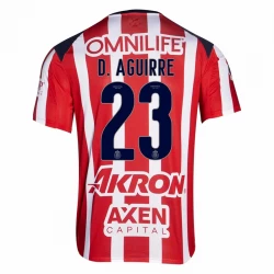 CD Guadalajara D. Aguirre #23 Fodboldtrøjer 2025-26 Hjemmebanetrøje Mænd