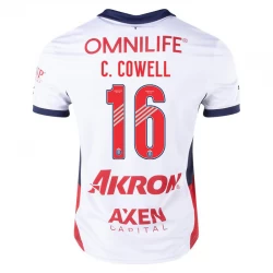 CD Guadalajara Fodboldtrøjer 2024-25 C. Cowell #16 Udebanetrøje Mænd