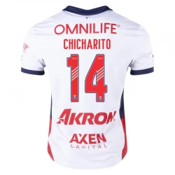 CD Guadalajara Fodboldtrøjer 2024-25 Chicharito #14 Udebanetrøje Mænd