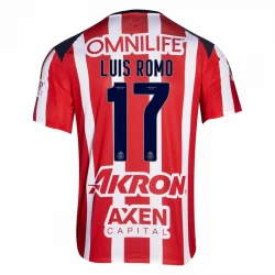 CD Guadalajara Luis Romo #17 Fodboldtrøjer 2025-26 Hjemmebanetrøje Mænd