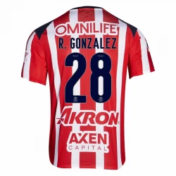 CD Guadalajara R. Gonzalez #28 Fodboldtrøjer 2025-26 Hjemmebanetrøje Mænd