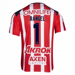 CD Guadalajara Rangel #1 Fodboldtrøjer 2025-26 Hjemmebanetrøje Mænd