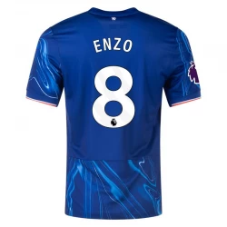 Chelsea FC Enzo Fernández #8 Fodboldtrøjer 2024-25 Hjemmebanetrøje Mænd
