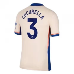Chelsea FC Fodboldtrøjer 2024-25 Cucurella #3 Udebanetrøje Mænd