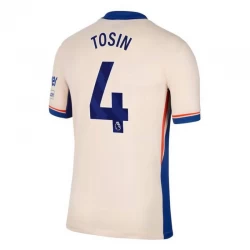Chelsea FC Fodboldtrøjer 2024-25 Tosin #4 Udebanetrøje Mænd