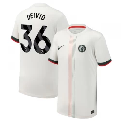Chelsea FC Fodboldtrøjer 2025-26 Deivid #36 Udebanetrøje Mænd