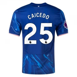 Chelsea FC Moisés Caicedo #25 Fodboldtrøjer 2024-25 Hjemmebanetrøje Mænd