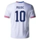 Christian Pulisic #10 USA Fodboldtrøjer Copa America 2024 Hjemmebanetrøje Mænd